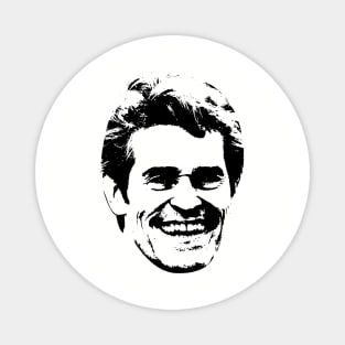 Willem Dafoe: Iconic Hollywood Actor Portrait" Magnet